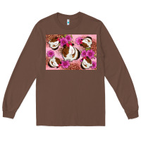 Chestnut Guinea pig flowers Long Sleeve Tee - Artiststas