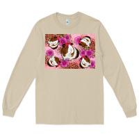 Mushroom Guinea pig flowers Long Sleeve Tee - Artiststas