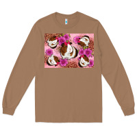 Toasted Coconut Guinea pig flowers Long Sleeve Tee - Artiststas