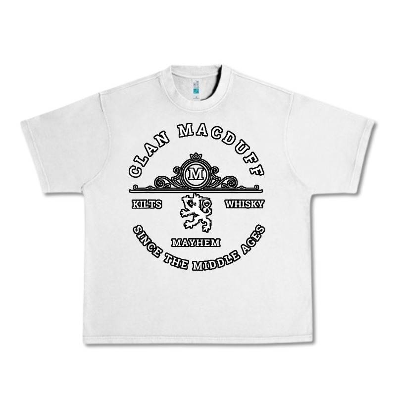 Clan Macduff Scottish Kilt Highland Games T Shirt Urban Heavy Tee by Craftify | Teevron