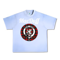 Grape Ice MacDuff Clan Scottish Name Coat Of Arms Tartan Urban Heavy Tee - Craftify