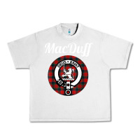 Lunar Rock MacDuff Clan Scottish Name Coat Of Arms Tartan Urban Heavy Tee - Craftify