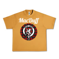 Peanut Butter MacDuff Clan Scottish Name Coat Of Arms Tartan Urban Heavy Tee - Craftify