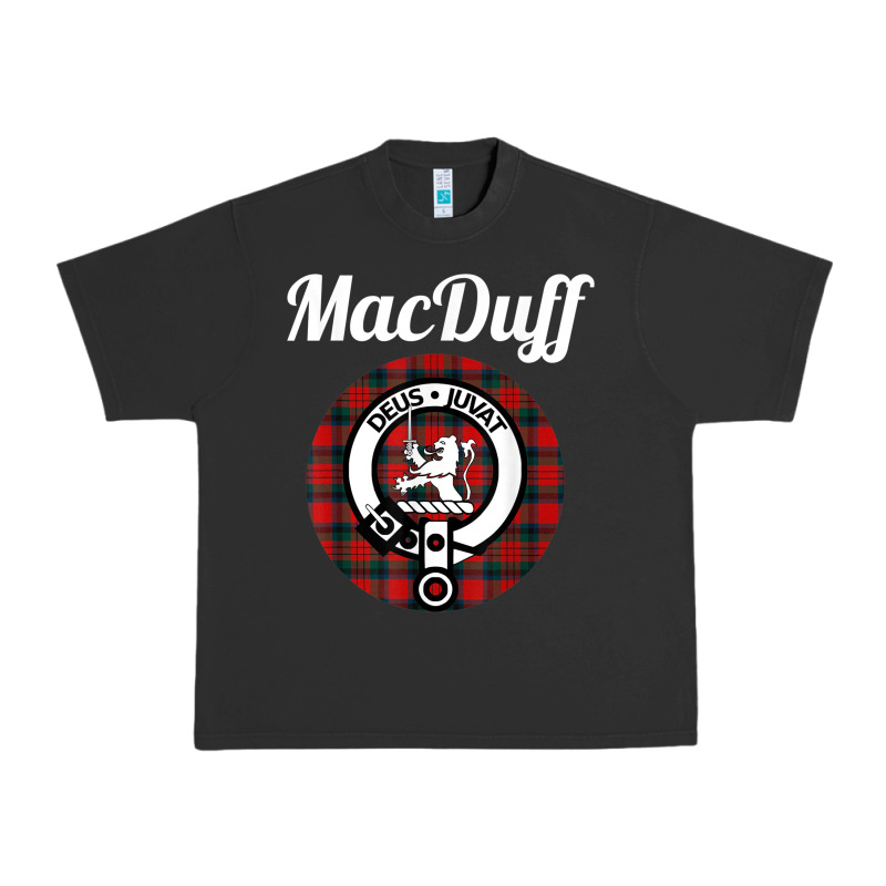 Macduff Clan Scottish Name Coat Of Arms Tartan Urban Heavy Tee by Craftify | Teevron