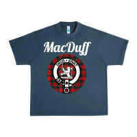 Macduff Clan Scottish Name Coat Of Arms Tartan Urban Heavy Tee | Teevron
