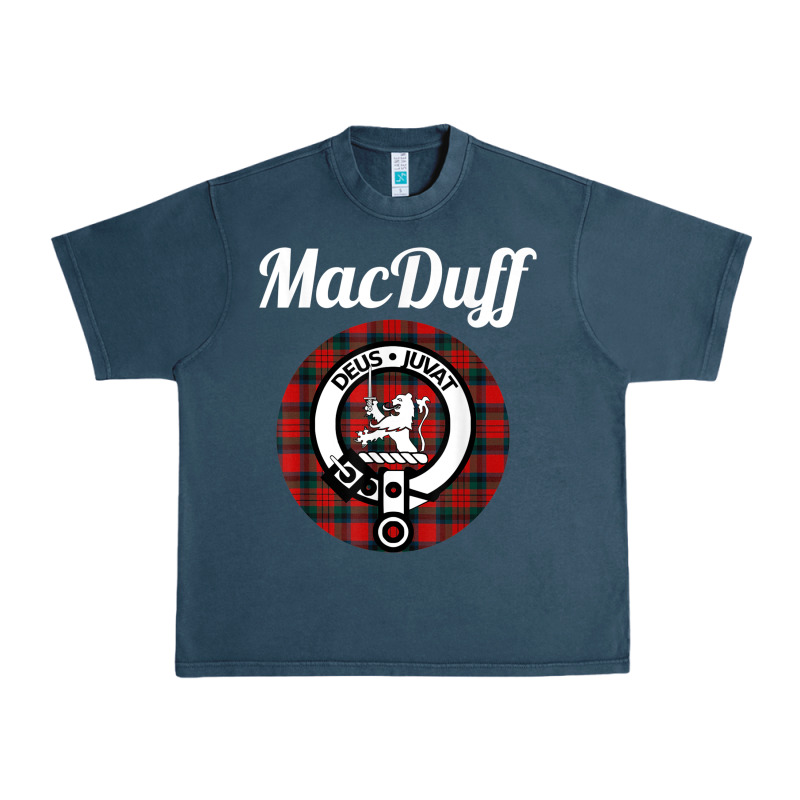 Macduff Clan Scottish Name Coat Of Arms Tartan Urban Heavy Tee by Craftify | Teevron
