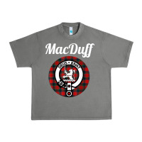 Tornado MacDuff Clan Scottish Name Coat Of Arms Tartan Urban Heavy Tee - Craftify