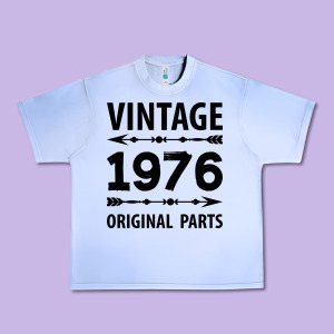 Vintage 1976 Original Parts Urban Heavy Tee Designed By Craftify