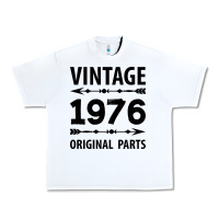 White VINTAGE 1976 ORIGINAL PARTS Urban Heavy Tee - Craftify