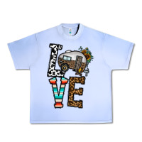 Grape Ice love caravan Urban Heavy Tee - CowhideDigitalArt