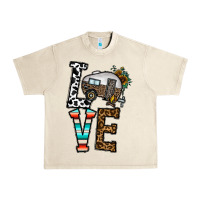 Sandshell love caravan Urban Heavy Tee - CowhideDigitalArt