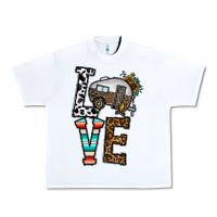 White love caravan Urban Heavy Tee - CowhideDigitalArt