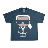 Midnight Navy KARLS LAGERFELDS Urban Heavy Tee - Craftify