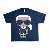 Navy KARLS LAGERFELDS Urban Heavy Tee - Craftify