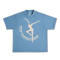 Pebble Blue dancing pose Urban Heavy Tee - Craftify