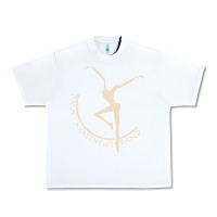White dancing pose Urban Heavy Tee - Craftify