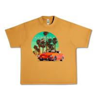 Peanut Butter karmann ghia sunset palm love quote Urban Heavy Tee - Craftify