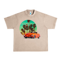French Oak karmann ghia sunset palm love quote Urban Heavy Tee - Craftify