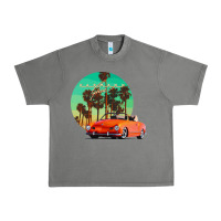 Tornado karmann ghia sunset palm love quote Urban Heavy Tee - Craftify