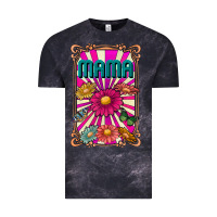 Cloud Black mama Vintage Tee - CowhideDigitalArt