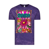 Cloud Purple mama Vintage Tee - CowhideDigitalArt
