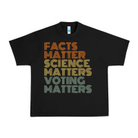 Black facts matter science matters voting matters liberal democrat t shirt c Urban Heavy Tee - Craftify
