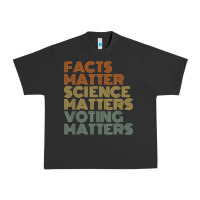 Pigment Black facts matter science matters voting matters liberal democrat t shirt c Urban Heavy Tee - Craftify
