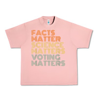 Salmon facts matter science matters voting matters liberal democrat t shirt c Urban Heavy Tee - Craftify
