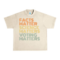 Sandshell facts matter science matters voting matters liberal democrat t shirt c Urban Heavy Tee - Craftify
