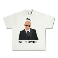Pistachio Pitbull Mr Worldwide Classic Urban Heavy Tee - Craftify