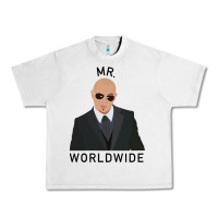 Lunar Rock Pitbull Mr Worldwide Classic Urban Heavy Tee - Craftify