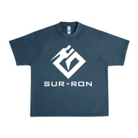 Midnight Navy sur ron 3 wht music Urban Heavy Tee - Craftify