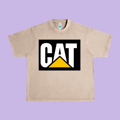 Cat Urban Heavy Tee Designed By Craftify