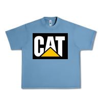Pebble Blue cat Urban Heavy Tee - Craftify