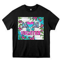 Black Mom Is A Fighter Tumbler Heavy Core Tee - BundleAndBundleShop