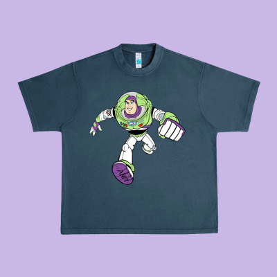 Buzz Lightyear Urban Heavy Tee Designed By Craftify