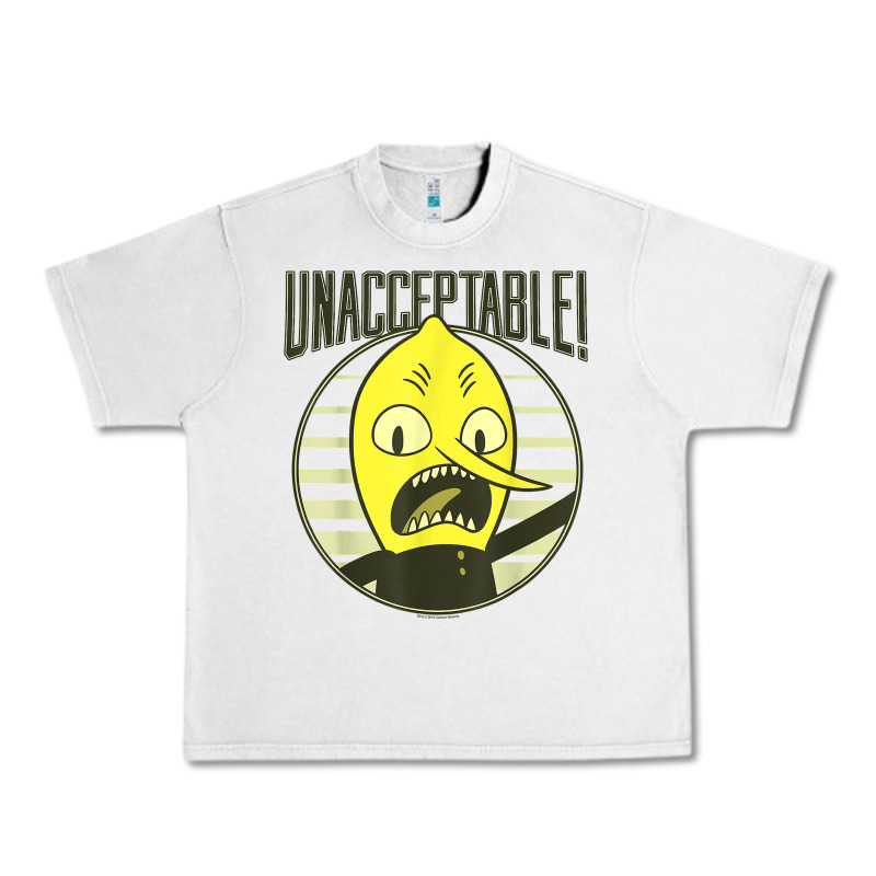Cn Adventure Time Lemongrab Unacceptable T Shirt Urban Heavy Tee by Craftify | Teevron