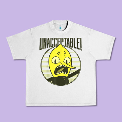 Cn Adventure Time Lemongrab Unacceptable T Shirt Urban Heavy Tee Designed By Craftify