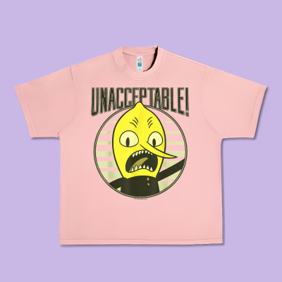 Cn Adventure Time Lemongrab Unacceptable T Shirt Urban Heavy Tee Designed By Craftify