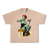Burro Zombie Pin Up Girl Halloween Urban Heavy Tee - Craftify