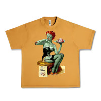 Peanut Butter Zombie Pin Up Girl Halloween Urban Heavy Tee - Craftify