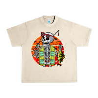 Sandshell skeleton fishing lover moon halloween costume fish Urban Heavy Tee - Craftify