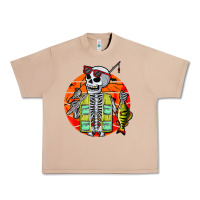 Burro skeleton fishing lover moon halloween costume fish Urban Heavy Tee - Craftify