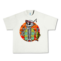 Pistachio skeleton fishing lover moon halloween costume fish Urban Heavy Tee - Craftify