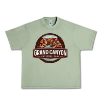 Oil Green grand canyon national park Urban Heavy Tee - Craftify