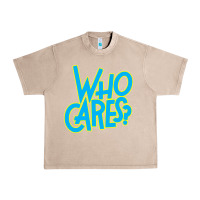 French Oak who cares Urban Heavy Tee - Craftify