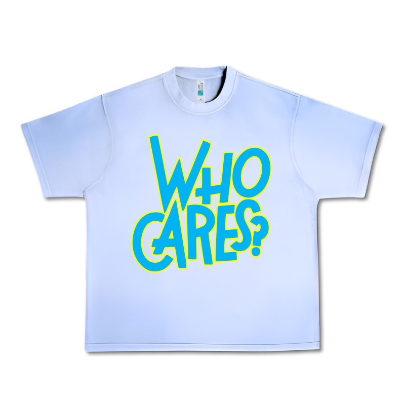 Who Cares Urban Heavy Tee by Craftify | Teevron