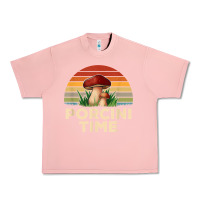 Salmon vintage sunset porcini mushroom hunting boletus edulis t shirt Urban Heavy Tee - Craftify