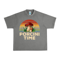 Tornado vintage sunset porcini mushroom hunting boletus edulis t shirt Urban Heavy Tee - Craftify