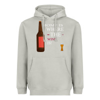Moon Dust HOME IS WHERE THE WINE IS Heavyweight Hoodie - Bettercallsaul